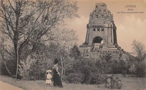 Leipzig Völkerschlachtdenkmal gl1914 185.539