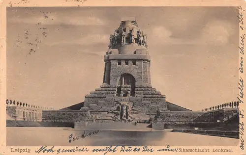 Leipzig Völkerschlachtdenkmal gl1921 185.556