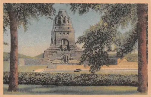 Leipzig Völkerschlachtdenkmal Clemens Thieme ngl 185.582