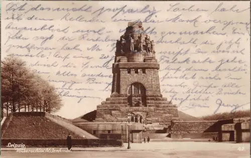 Leipzig Völkerschlachtdenkmal gl1925 185.593