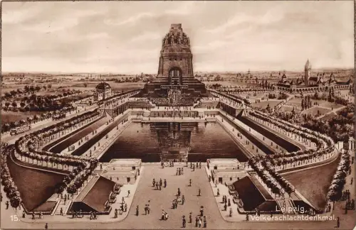 Leipzig Völkerschlachtdenkmal gl1925 185.603