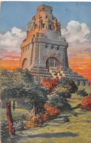 Leipzig Völkerschlachtdenkmal gl1914 185.583