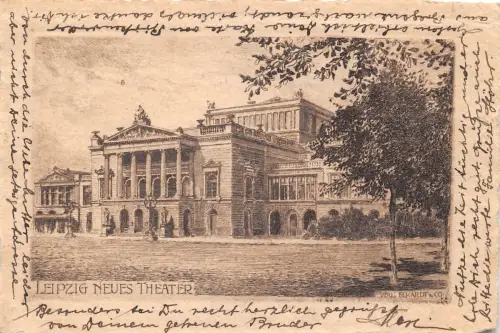 Leipzig Neues Theater gl1919 185.621