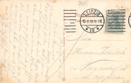 Leipzig Neues Rathaus vom Peterskirchturm gl1912 185.654