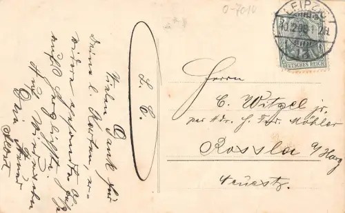 Leipzig Mehrbildkarte gl1908 185.653