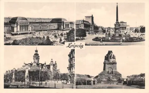 Leipzig Mehrbildkarte ngl 185.668