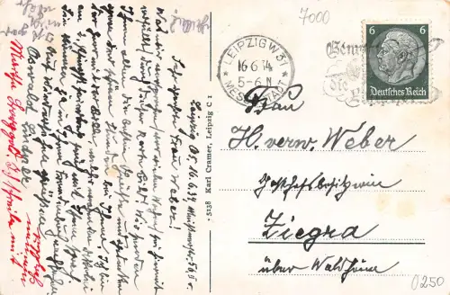 Leipzig Mehrbildkarte gl1934 185.658