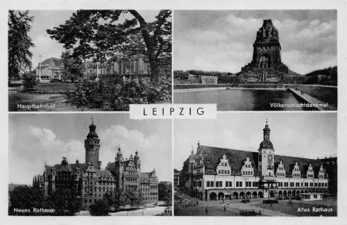 Leipzig Mehrbildkarte ngl 185.667