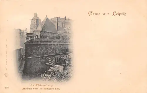Leipzig Die Pleissenburg ngl 185.665