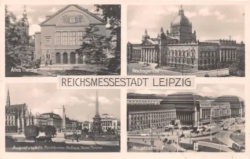 Leipzig Mehrbildkarte gl1940 185.672