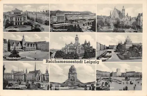 Leipzig Mehrbildkarte gl1939 185.670