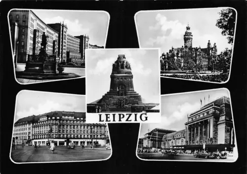 Leipzig Mehrbildkarte ngl 185.676