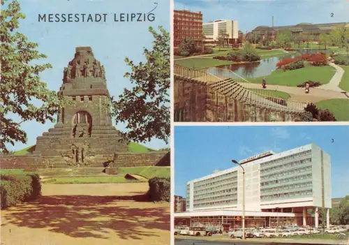 Leipzig Mehrbildkarte gl1971 185.692
