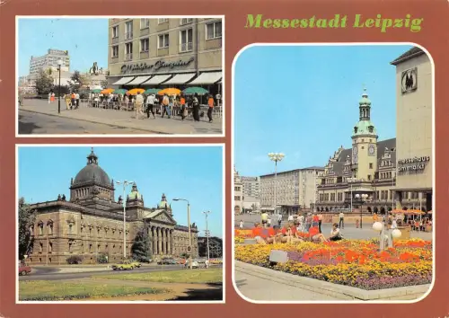 Leipzig Mehrbildkarte gl1981 185.684