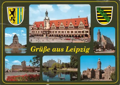 Leipzig Mehrbildkarte gl2007 185.686