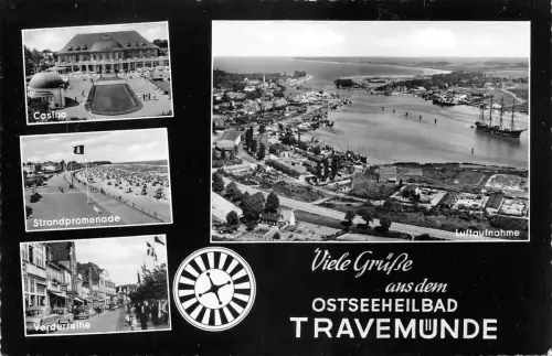 Lübeck-Travemünde Mehrbildkarte ngl 185.700