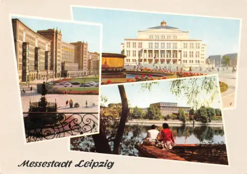 Leipzig Mehrbildkarte ngl 185.696