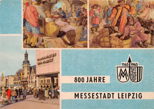 Leipzig Mehrbildkarte ngl 185.697