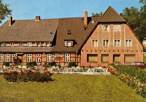Egestorf, Lüneburger Heide, Hotel Hof Sudermühlen gl1970 185.704