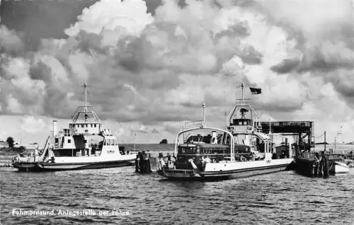 Fehmarnsund Anlegestelle der Fähre ngl 185.707