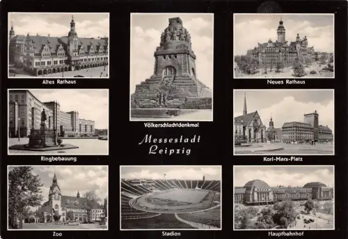 Leipzig Mehrbildkarte ngl 185.678
