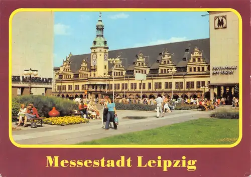 Leipzig Altes Rathaus am Markt gl1981 185.688
