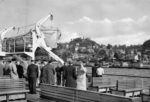 Hamburg Blick auf Blankenese gl1955 185.727
