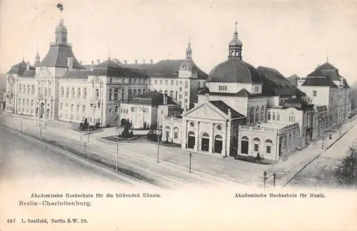 Berlin-Charlottenburg Akademische Hochschule für Musik gl1908 185.766