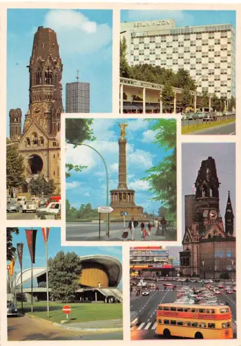 Berlin Mehrbildkarte gl1974 185.820