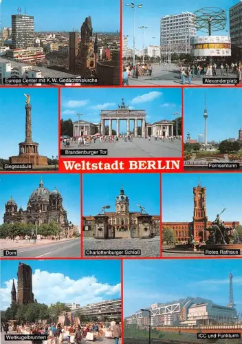 Berlin Mehrbildkarte gl1997 185.822