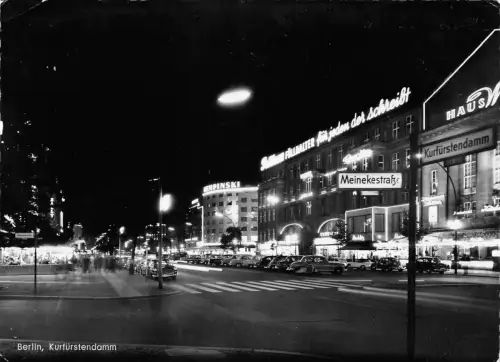 Berlin Kurfürstendamm bei Nacht gl1961 185.894
