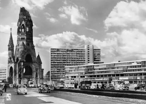 Berlin Kaiser Wilhelm Gedächtniskirche gl1958 185.925