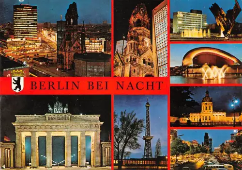 Berlin Mehrbildkarte gl1991 185.954