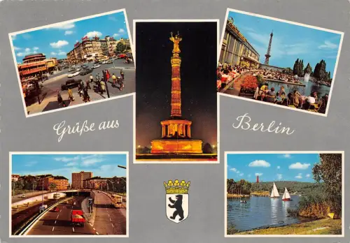 Berlin Mehrbildkarte gl1962 185.960