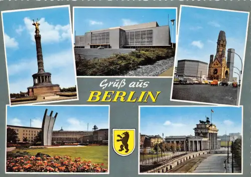 Berlin Mehrbildkarte ngl 185.966