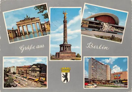 Berlin Mehrbildkarte gl1961 185.959