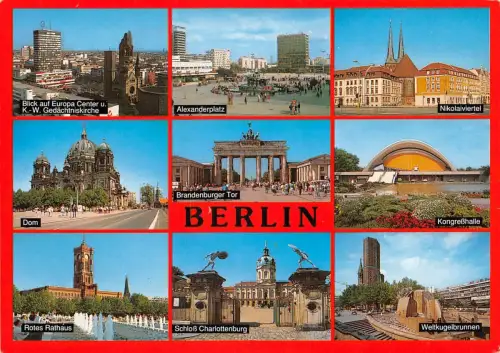 Berlin Mehrbildkarte gl1994 185.969