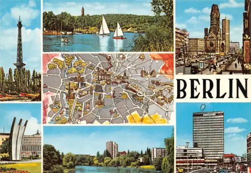Berlin Mehrbildkarte ngl 185.989