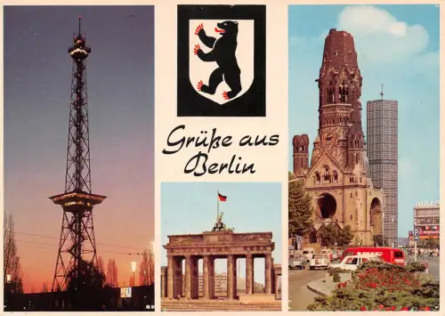 Berlin Mehrbildkarte ngl 186.002