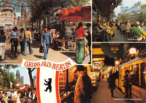 Berlin Mehrbildkarte gl1982 185.991