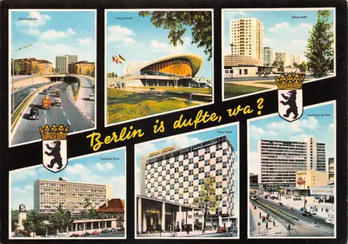Berlin Mehrbildkarte ngl 185.974
