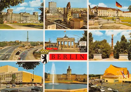 Berlin Mehrbildkarte gl1983 185.981