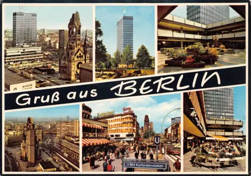 Berlin Mehrbildkarte ngl 186.004