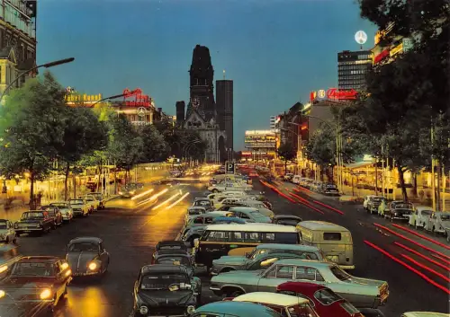 Berlin Kurfürstendamm bei Nacht ngl 186.028