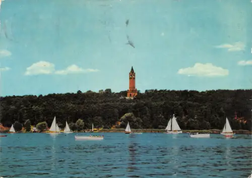 Berlin Havelblick mit Grunewaldturm gl1970 186.054