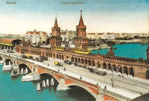 Berlin Oberbaumbrücke ngl 186.045