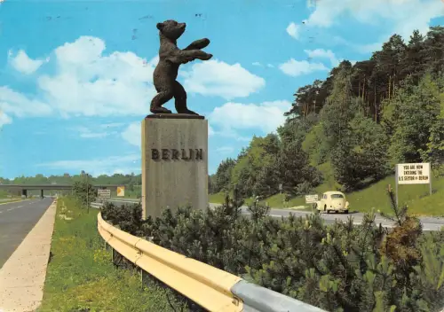 Berlin Autobahn, Einfahrt nach Berlin gl1968 186.051