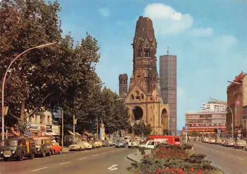 Berlin Kaiser Wilhelm Gedächtniskirche gl1971 186.066