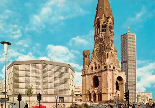 Berlin Kaiser Wilhelm Gedächtniskirche gl1964 186.071
