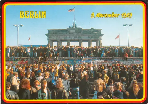 Berlin Berliner Mauer am 9. November 1989 gl1990 186.125